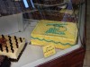 Cake with Hizbollah flag on it